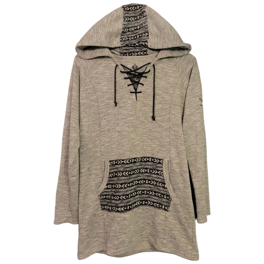 Oxygen Long Hoodie with Graphic print